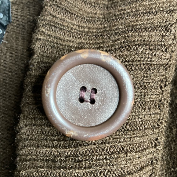 Cute Wet Seal large buttoned button-up hooded sweater size XS women’s - Picture 12 of 16